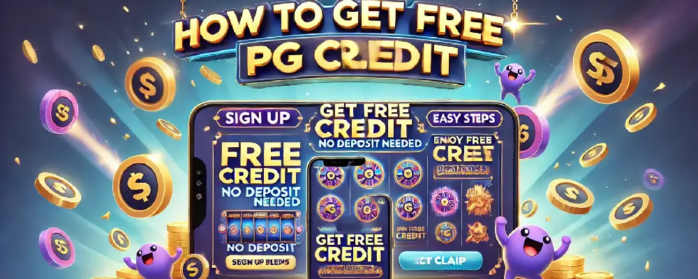 รับเครดิตฟรี pgslot ยังไง