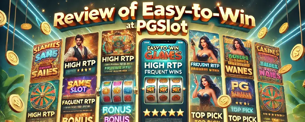 รีวิวสล็อตแตกง่าย pgslot