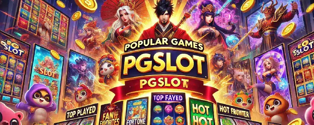 สล็อตยอดนิยม pgslot